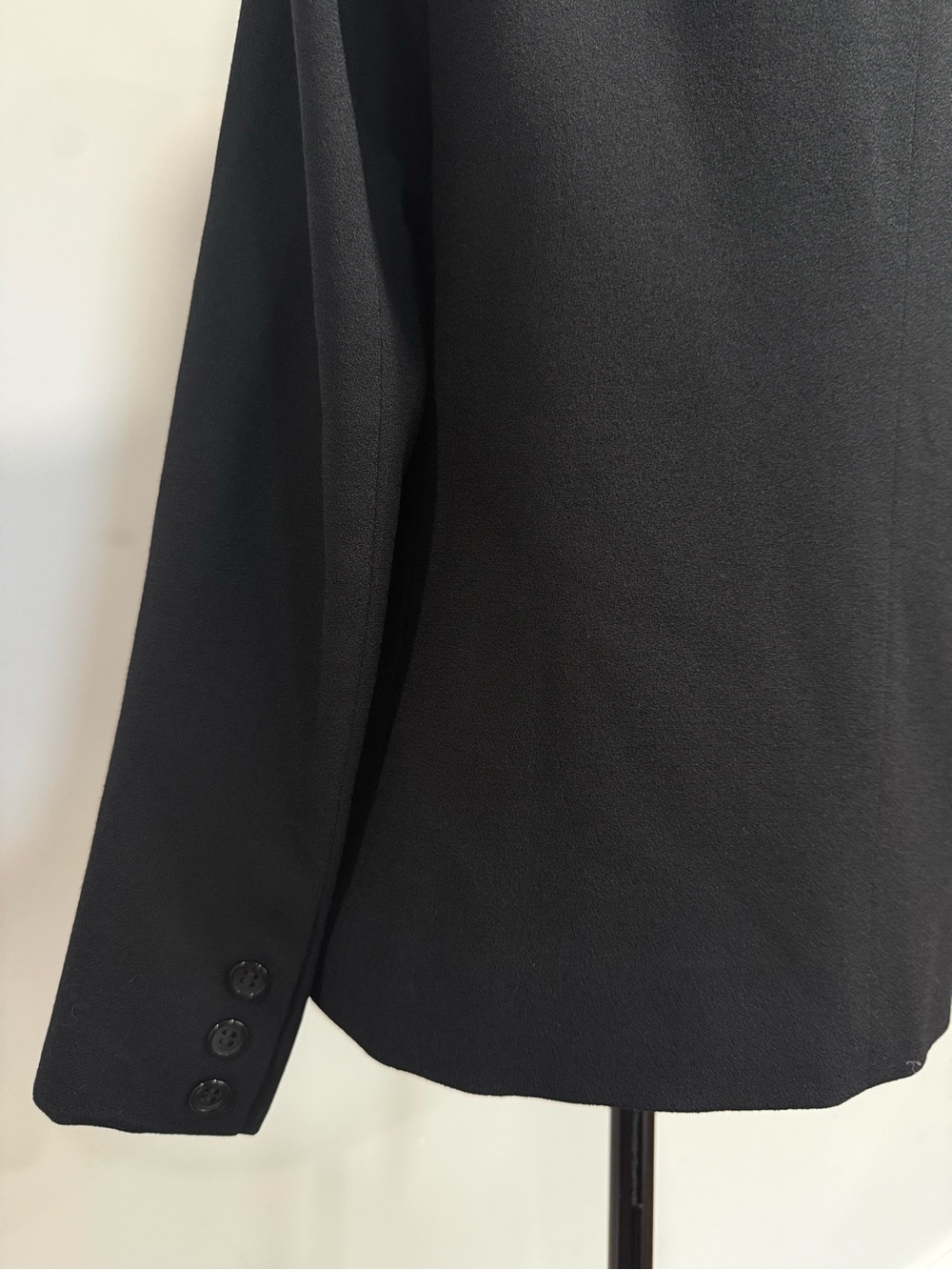 Vintage Chester Weinberg Tailored Black Women's Blazer Jacket - Picture 6 of 10